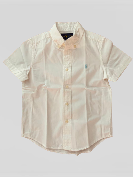 RALPH LAUREN Camisa manga corta para ni o. Talla 5 NoLoBotes