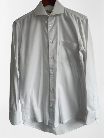 ARTURO CALLE Camisa Clasica para hombre blanca. Talla 36 NoLoBotes