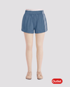 YERBABUENA Short en algodón para mujer. Talla XS