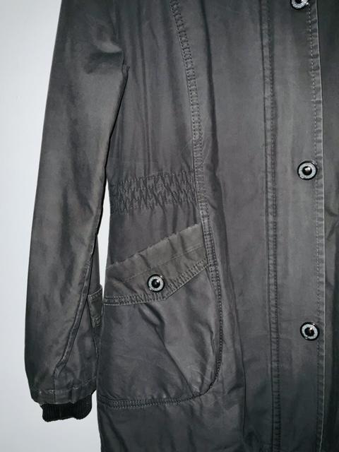 CHAQUETA en dril forrada en tela perchada. Talla XL