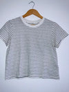 UNIQLO Camiseta corta a rayas. Talla S