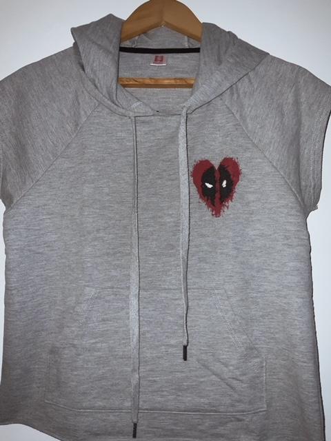 MOVIES Camiseta Estampada Deadpool. Talla S