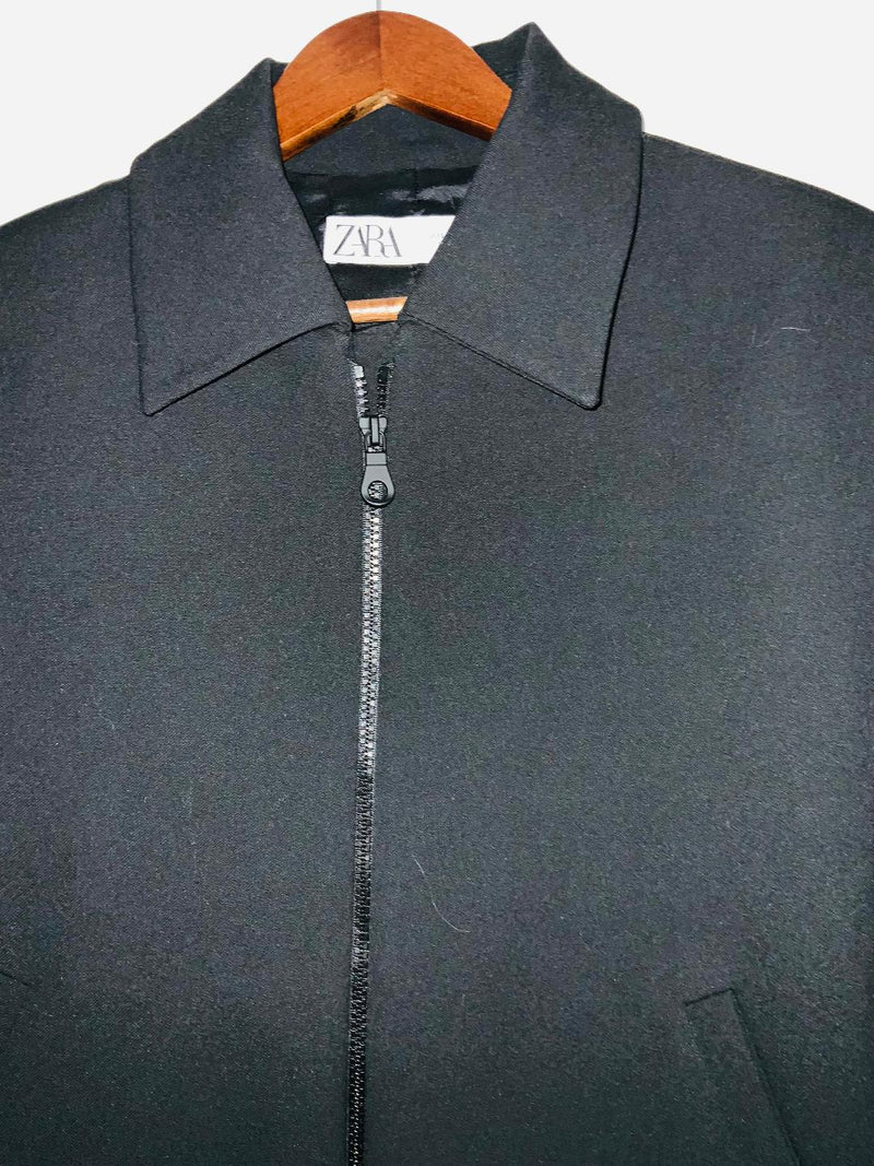 ZARA Chaqueta con cuello y cierre en delantero. Talla XS