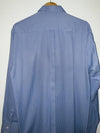 ROLAND Camisa para hombre a rayas preteñida azul. Talla XL