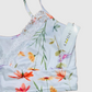 AZZORTI ( NUEVO ) Top lencero estampado. Talla M