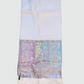 TIBET Pashmina en seda Jacquard estampada. Talla Única