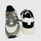 LUCKY STEP Tenis con cortes para mujer. Talla 38