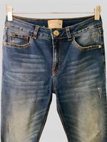 ESPRIT Jean cinco bolsillos Skinny Bigotes de Gato. Talla 28