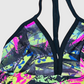 TOP Deportivo en lycra estampado neones. Talla S*