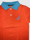 NAÚTICA Camiseta polo combinada para niño. Talla 5/6