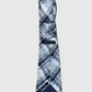 MASSIMO DUTTI Corbata preteñida a cuadros. Talla Única