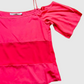 FDS Blusa con cortes y hombros destapados. Talla L
