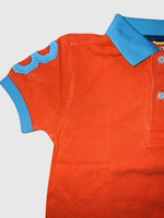 NAÚTICA Camiseta polo combinada para niño. Talla 5/6