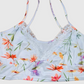 AZZORTI ( NUEVO ) Top lencero estampado. Talla M