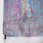TIBET Pashmina en seda Jacquard estampada. Talla Única