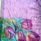 PASHMINA Estampada flor acuarela. Talla Única