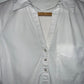 ZARA Blusa cuello camisero 3 botones. Talla S