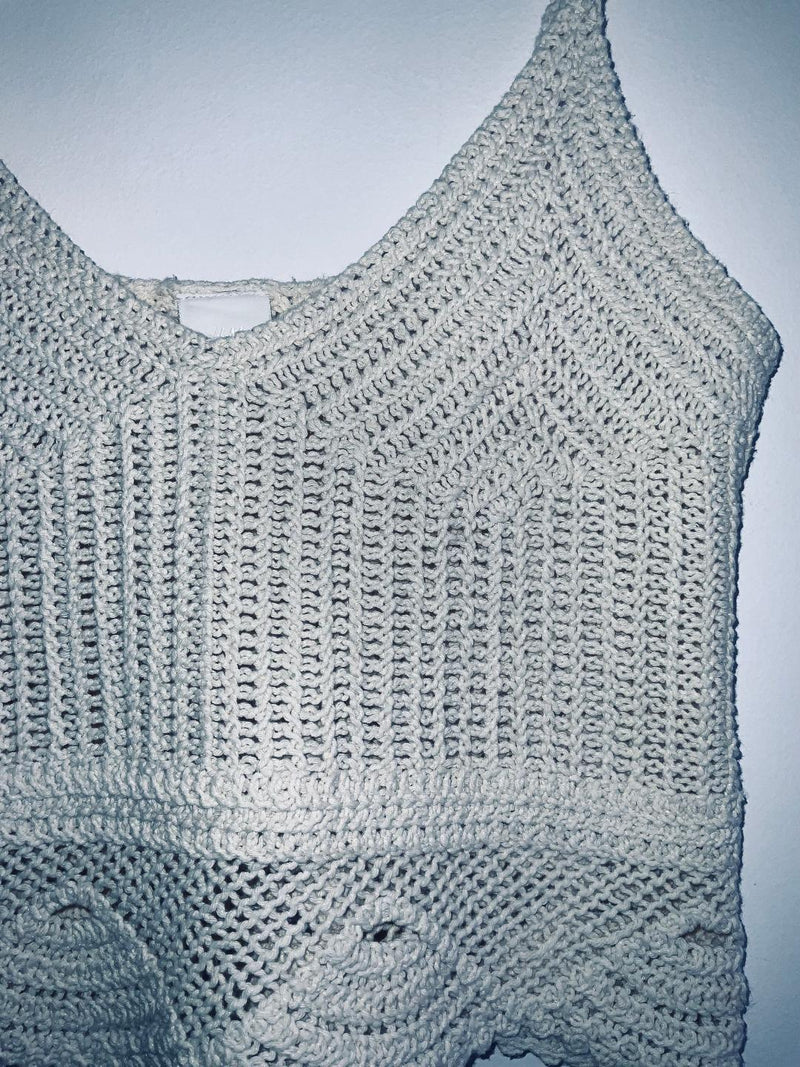 H&M Top Tejido Crochet. Talla S/M