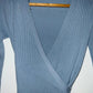 STRADIVARIUS Sweater liviano cruzado. Talla S