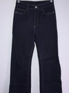 LOLA JEANS Jean Semi Flare recta tiro alto. Talla 8