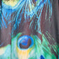 LEONISA Camiseta estampada plumas. Talla M