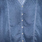 NAF NAF Blusa efecto plumeti con encaje. Talla L