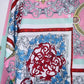 BLUSA Camisera estampada tipo pañuelo. Talla M*