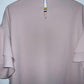 ZARA blusa con mangas con boleros. Talla S
