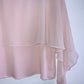 ZARA Blusa con chiffon sobrepuesto. Talla L