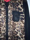 BALOUKE Blusa estampada Animal Print. Talla S/M