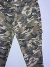 SYBILLA Pantalon cargo estampado camuflado. Talla 8