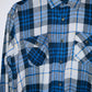 PEOPLE Camisa leñadora para hombre. Talla M