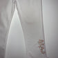 SYBILLA Pantalón cinco bolsillos bordado. Talla 10