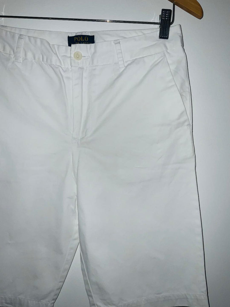 POLO RALPH LAUREN Short en dril para mujer. Talla 18