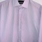 ROBERT LOUIS Camisa clásica preteñida mini rayas. Talla L