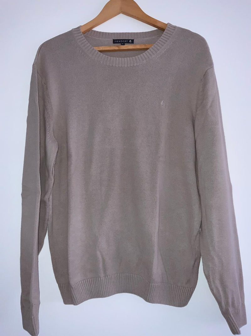 NEWBOAT Sweater básico para hombre. Talla XL