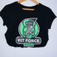CAMISETA Corta estampada. Talla S*