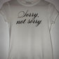 STRADIVARIUS Camiseta básica estampada texto. Talla XS