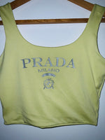 TOP estampado Prada. Talla S