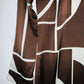 MANGO Vestido estampado geométricos. Talla M