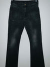 MANGO Jean bota Flare color negro. Talla 38