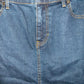 TALBOTS Falda en indigo cinco bolsillos. Talla 4 americana*