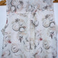 ANN TAYLOR Blusa manga sisa estampada. Talla S