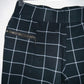 LARK + GREY Pantalón estampado a cuadros. Talla L