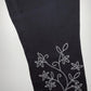 WORTHINGTON Pantalón en dril bordado. Talla 10 Americana