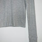 AMERICAN EAGLE Camiseta cuello tortuga acanalada. Talla S