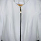 BOGA Chaqueta cuello redondo con contraste. Talla M