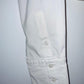 ZARA Blusa camisera corta con abertura. Talla S