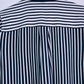 TOMMY HILFIGER Blusa camisera a rayas marineras. Talla S