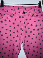 PANTALON en Dril estampado Estrellas Junior. Talla 14